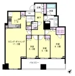 3LD・K+WIC <br>95.14m²