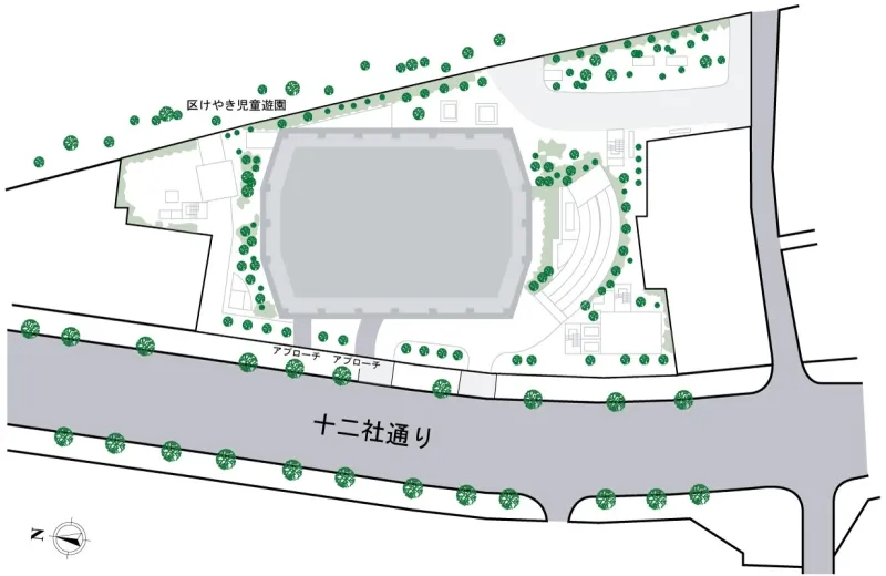 敷地配置図