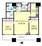 ２LD・K<br>７７．５１m²