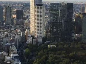 新宿中央公園と物件