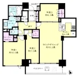 3LD・K＋Ｎ＋2WIC<br>100.12m²
