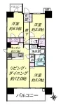 3SLD・K+2WIC<br>72.00m²