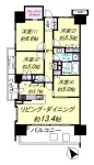 ４ＬＤ・Ｋ+ＷＩＣ<br>８５．２１m²