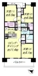 3LD・K+2WIC<br>70.40ｍ²