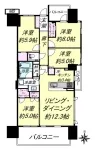 4LD・K+3WIC<br>82.44m²