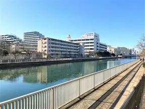 汐浜運河 潮風の散歩道