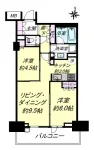 2LD・K<br>55.16m²