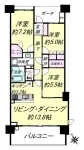 3SLD・K+WIC<br>77.46m²