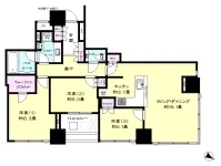 3LD・K+WIC  <br>88.92m²
