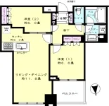 2LD・K　<br>62.31m²