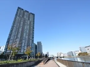 豊洲運河より望む
