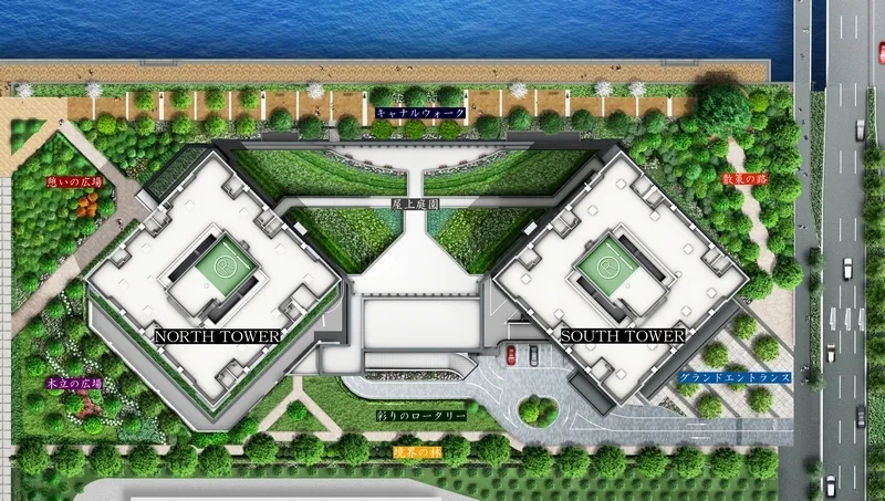 敷地配置図