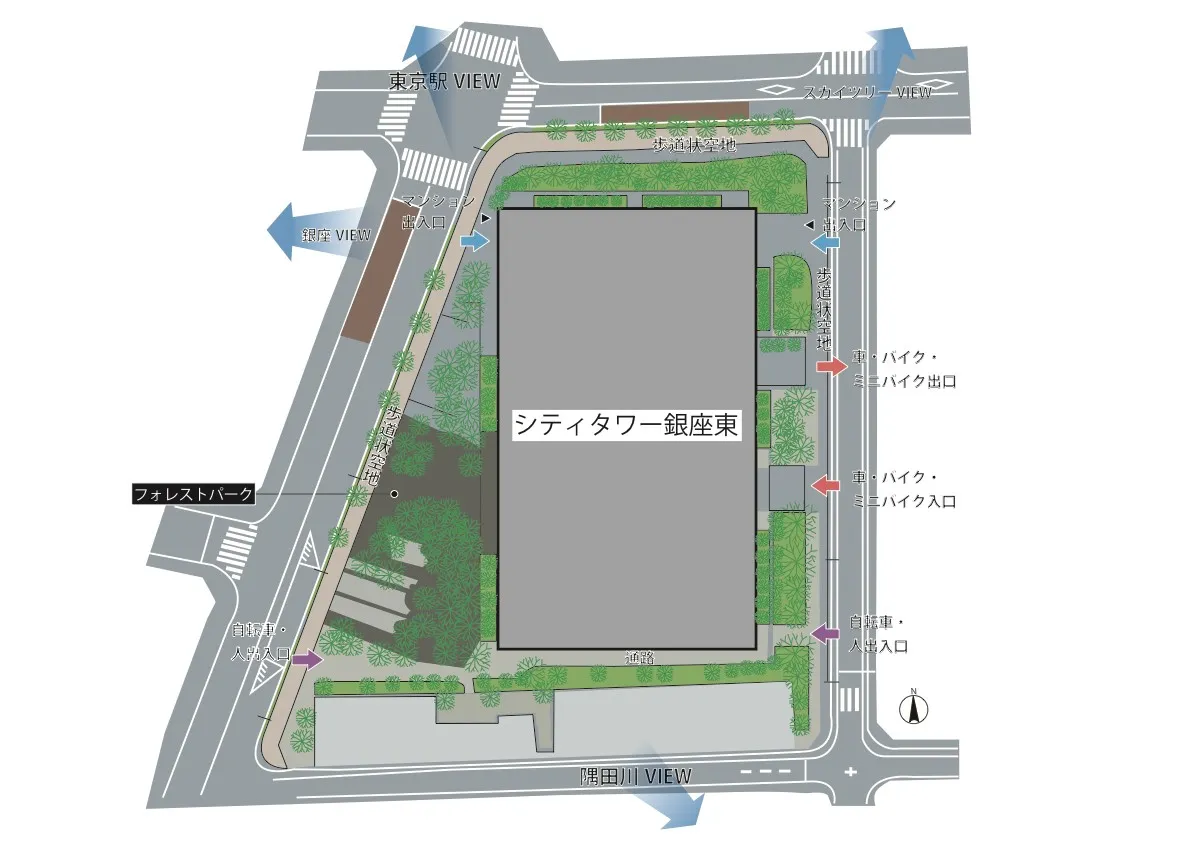 敷地配置図