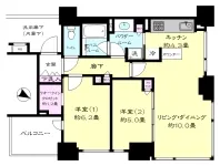 2ＬＤ・Ｋ＋ＷＩＣ<br>59.82m²