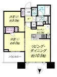 2LD・K+WIC<br>55.23m²