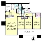 3LD・K+WIC<br>72.35m²