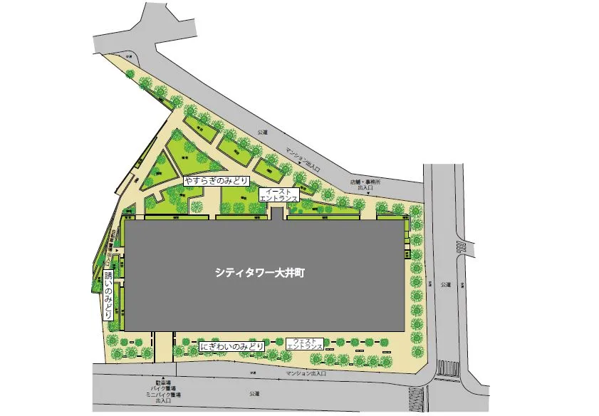 敷地配置図
