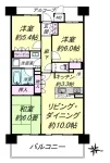 3LD・K<br>68.57m²