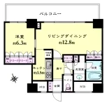 1LD・K　<br>52.90m²