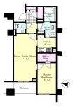 1LDK<br>55.75m²