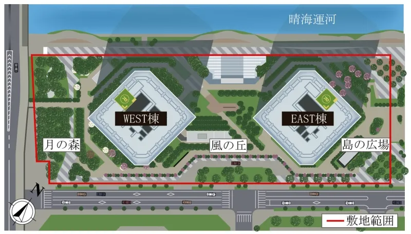 敷地配置図