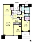 3LD・K+N+WIC<br>70.98m²