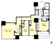 3LD・K+N+WIC<br>81.53m²