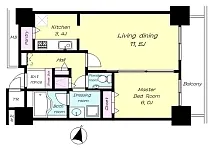 1LD・K<br>54.19m²
