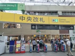 たまプラーザ駅中央改札を出て、右手北<br>口方面に進みます