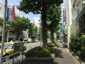 右方向に直進し、「たまプラーザ駅前」<br>の信号で左折、直進します