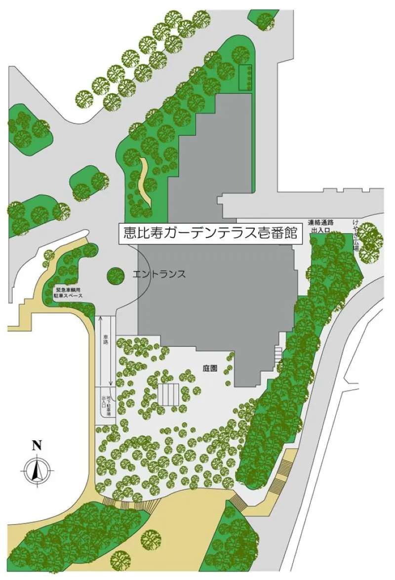 敷地配置図