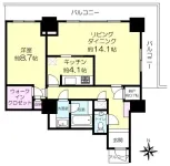 1LD・K<br>69.62m²