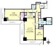 2LD・K<br>84.62m²