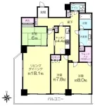 3LD・K<br>106.69m²