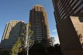 西側から見た外観