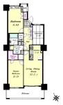 2SLD・K+WIC　<br>73.63m²