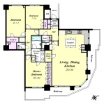 3LDK+WIC　<br>130.22m²