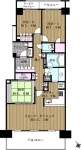 3LDK+ＷＩＣ<br>90.85m²