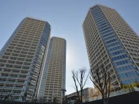 二子玉川ライズ　タワー＆レジデンス到<br>着です
