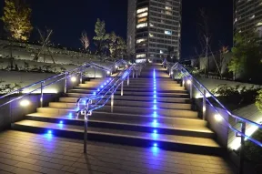 プラザテラス　ライトアップ時