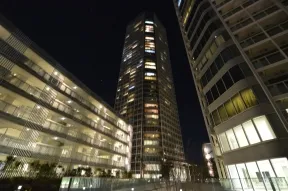 外観　ライトアップ時