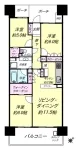 3LD・K+WIC<br>75.16m²