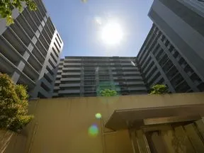 西側からの外観