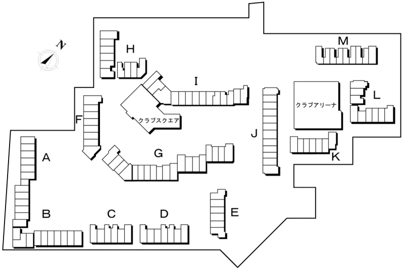 敷地配置図
