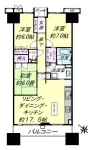 3LDK<br>82.25m²