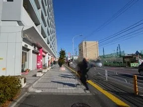 県道203号線沿いを直進