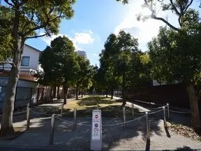 北西側敷地入口