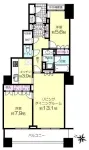 2LD・K+N<br>71.57m²
