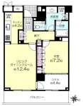 1LD・K+DEN<br>67.52m²