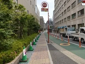 池上通りを南に進みます。